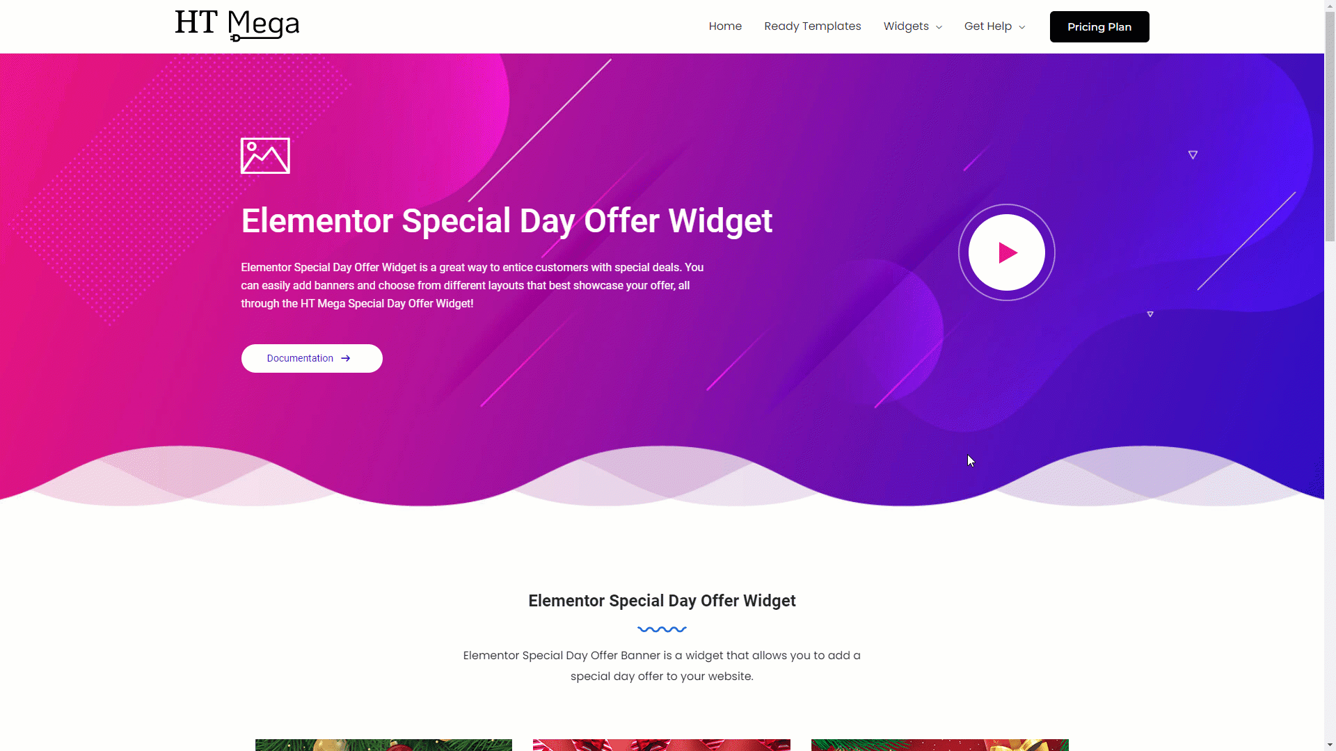 Special Day Offer Widget